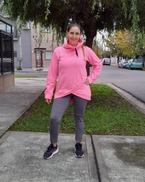 Buzo Amancay Rosa