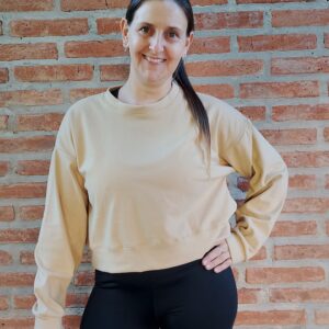 Buzo Darlon Negro Beige