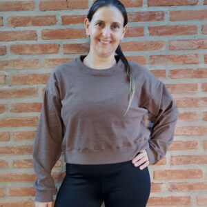 Buzo Darlon Negro Marrón