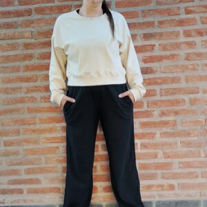 Pantalón Darlon Negro Recto