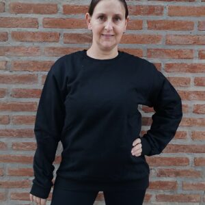 Buzo Algodón Negro